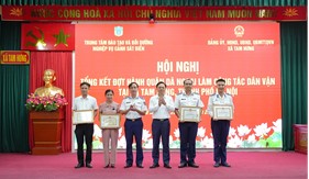 Lan tỏa hình ảnh người chiến sĩ Cảnh sát biển qua đợt hành quân dã ngoại làm công tác dân vận
