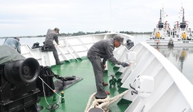 Chi đội Kiểm ngư số 3 sẵn sàng cho Hội thi tàu tốt, hội thao huấn luyện tàu