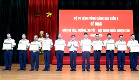 Bộ Tư lệnh Vùng Cảnh sát biển 3 bế mạc Hội thi tàu, xuồng, xe tốt - Hội thao huấn luyện tàu năm 2026