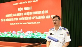 Giao nhiệm vụ cho đội tuyển tham gia Hội thi cán bộ Đoàn giỏi và tuyên truyền viên trẻ toàn quân