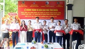 Bộ Tư lệnh Vùng Cảnh sát biển 1 khánh thành và bàn giao “Nhà tình nghĩa” tại tỉnh Ninh Bình