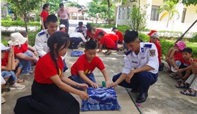 Trải nghiệm “Chúng em làm chiến sĩ Cảnh sát biển” hè năm 2026