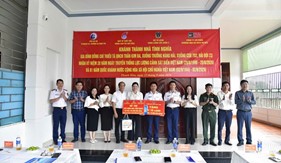 Bộ Tư lệnh Vùng Cảnh sát biển 2 bàn giao Nhà tình nghĩa tặng quân nhân có hoàn cảnh khó khăn