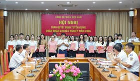 Tuyển dụng quân nhân chuyên nghiệp gắn với thực hiện tốt chính sách hậu phương Quân đội
