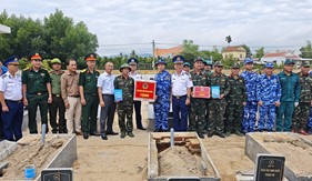 Bộ Tư lệnh Vùng Cảnh sát biển 2 thăm, động viên lực lượng thực hiện Chiến dịch “500 ngày đêm”