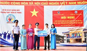 Hải đội 23 đẩy mạnh tuyên truyền hưởng ứng Tháng cao điểm chống khai thác IUU