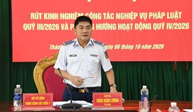 Bộ Tư lệnh Vùng Cảnh sát biển 3 thu nộp ngân sách Nhà nước 22 tỷ đồng từ bán hàng hóa tịch thu