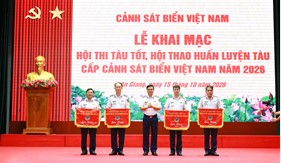 Khai mạc Hội thi tàu tốt, Hội thao huấn luyện tàu cấp Cảnh sát biển Việt Nam năm 2026