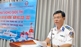 Bộ Tư lệnh Vùng Cảnh sát biển 2 phát động Cuộc thi “Em yêu biển, đảo quê hương” năm học 2026 - 2027 tại tỉnh Quảng Ngãi