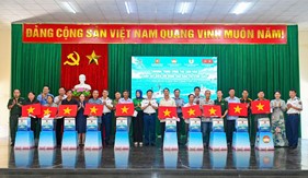Bộ Tư lệnh Vùng Cảnh sát biển 3 phối hợp tổ chức Chương trình “Cảnh sát biển với đồng bào dân tộc, tôn giáo”